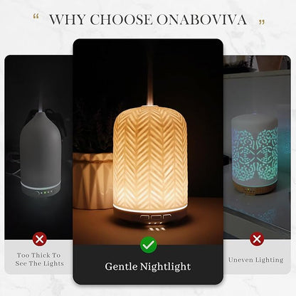 Essential Oil Diffuser – 2.4MHz Ultrasonic Aromatherapy Diffuser, Health Night - Image 6