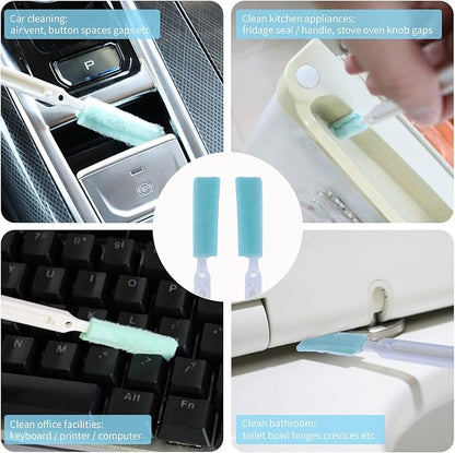 Small Cleaning Brush Set for Household, Car Vent Detailing Cleaning Stick - Image 3