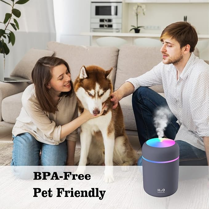Colorful Cool Mini Humidifier, Essential Oil Diffuser, Aroma Essential USB - Image 4