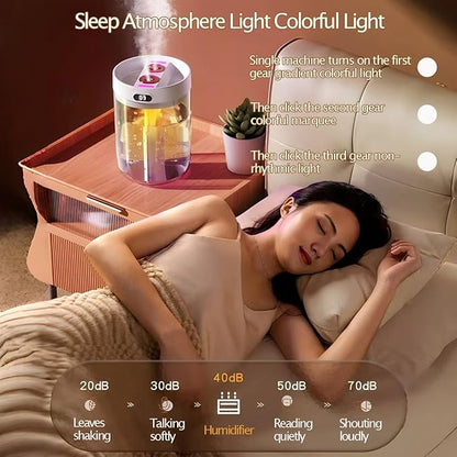 Humidifiers for Bedroom, Cool Mist Humidifiers Room Humidifier Colorful - Image 6