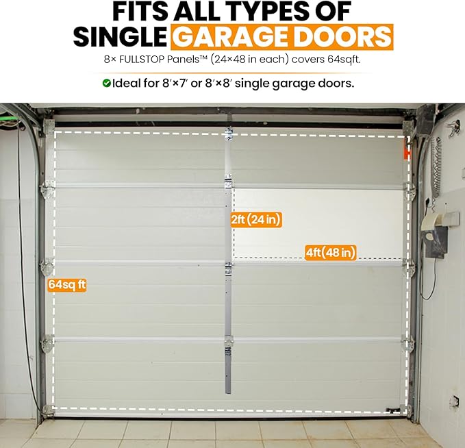 BEEST FULLSTOP Garage Door Insulation Kit - Image 8