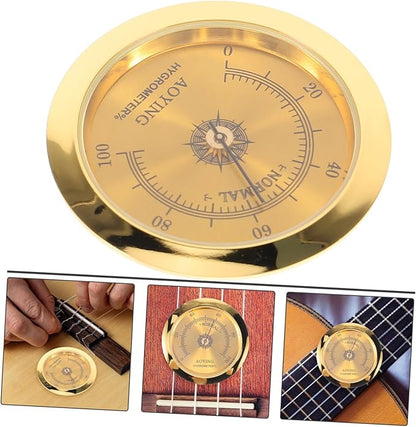 Guitar Humidifiers Acoustic Humidity Gauge Guitar Case Hygrometer Musical - Image 6