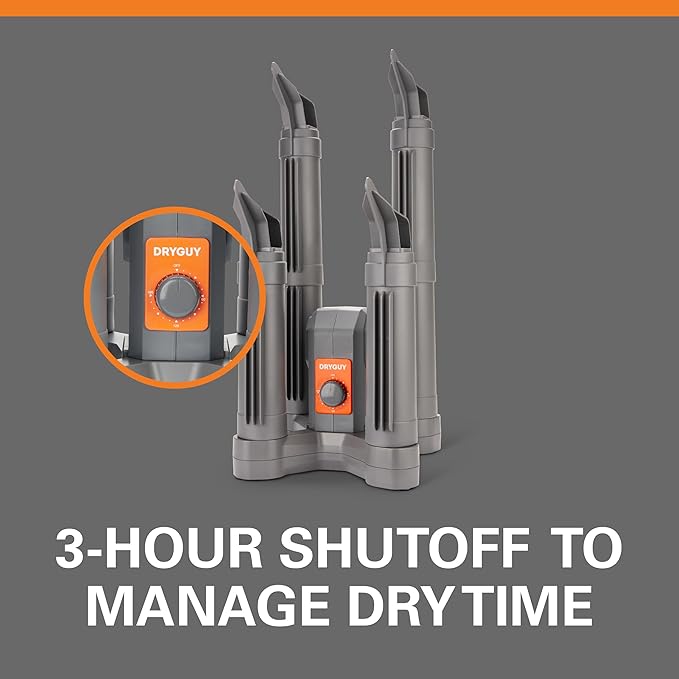 DryGuy Two-Pair Boot Dryer, Fast Convection & Forced Air Drying - Image 7