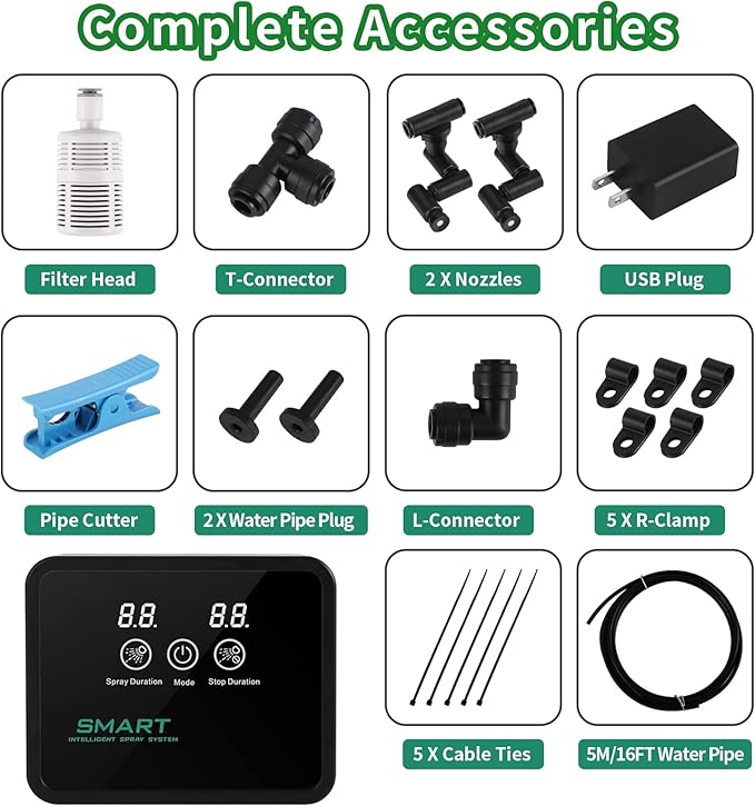 Reptile fogger Smart Spray System, Reptile Humidifiers Automatic - Image 5