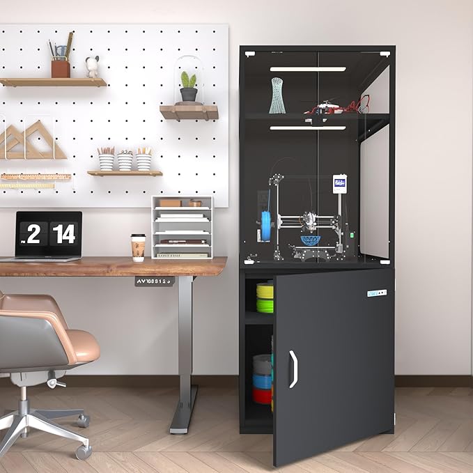 400L 3D Printer Cabinet with Filament Storage, Built-in Dehumidifier & - Image 2