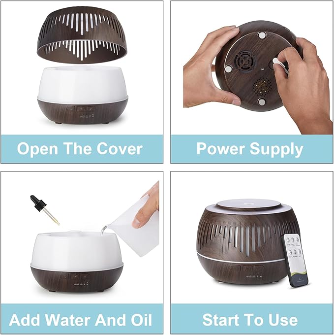 Humidifiers for Bedroom Large Room Home Whole House Baby Kids Plants, Cute - Image 8