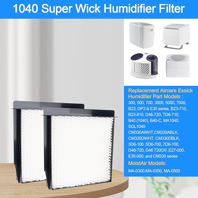 1040 Humidifier Filter For Aircare Essick Air Filter B23 DP3 B40 B40-C 3D6-100 - Image 2