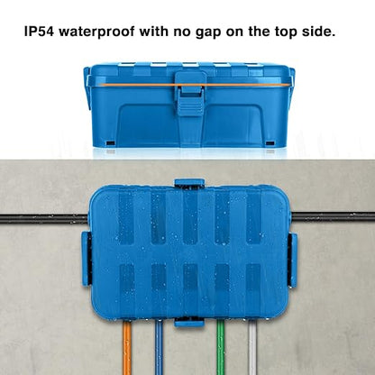 Flemoon Large Outdoor Electrical Box, IP54 Waterproof Outdoor Extension Cord - Image 7