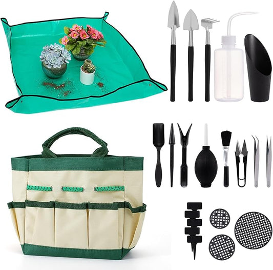 44pcs Small Gardening Tools Gifts by ANPHSIN