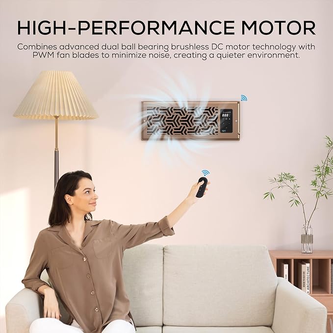 4"x10" Quiet Register Booster Fan - Image 8