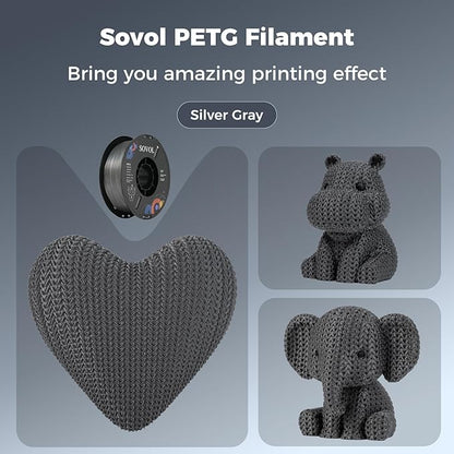Sovol 3D Printer PETG Filament 1.75mm 1KG, High Precision, Strong Toughness - Image 3