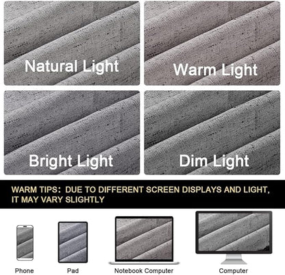 PrinceDeco 100% Blackout Curtains 90 inches Long - Image 6