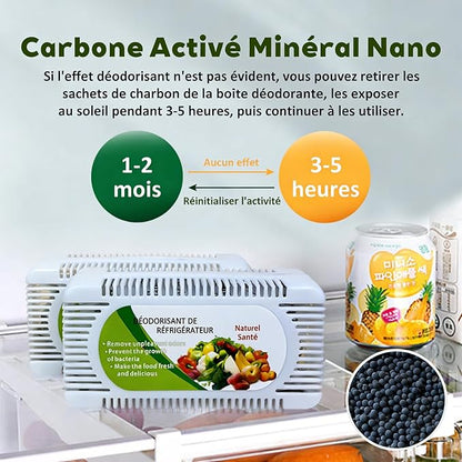 6 Pack Fridge Deodorizer, Refrigerator and Freezer Deodorizer Odor Eliminator - Image 4