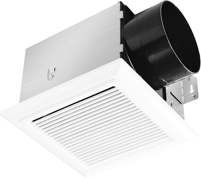 Bathroom Exhaust Fan 130 CFM 0.8 Sone, 6 Inch Duct, Quiet Energy Saving by Unknown