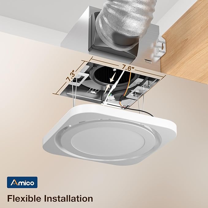 Amico Bathroom Exhaust Fan - Image 5