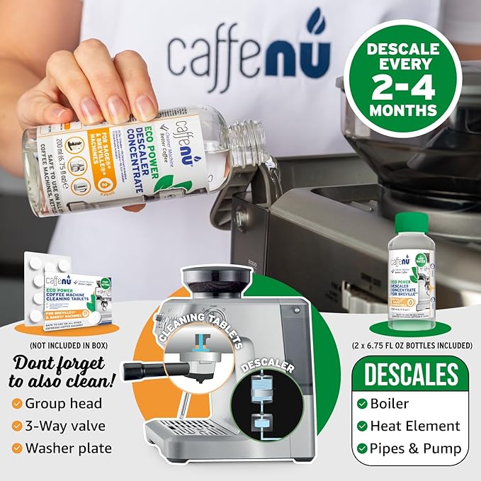 Breville Compatible Descaling Solution. 2 Bottles of Descaler Solution. - Image 6