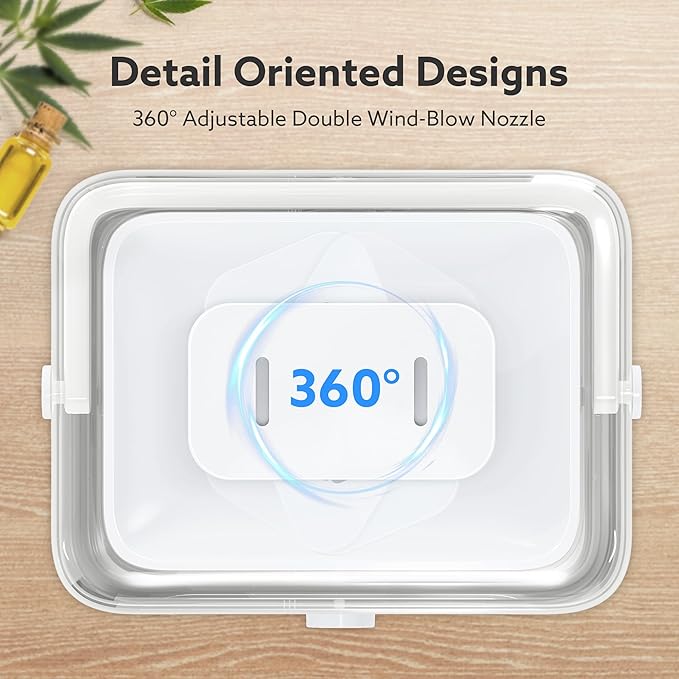 CHIVALZ Humidifiers for Bedroom Large Room Home, 6L Cool Mist Humidifier for - Image 7