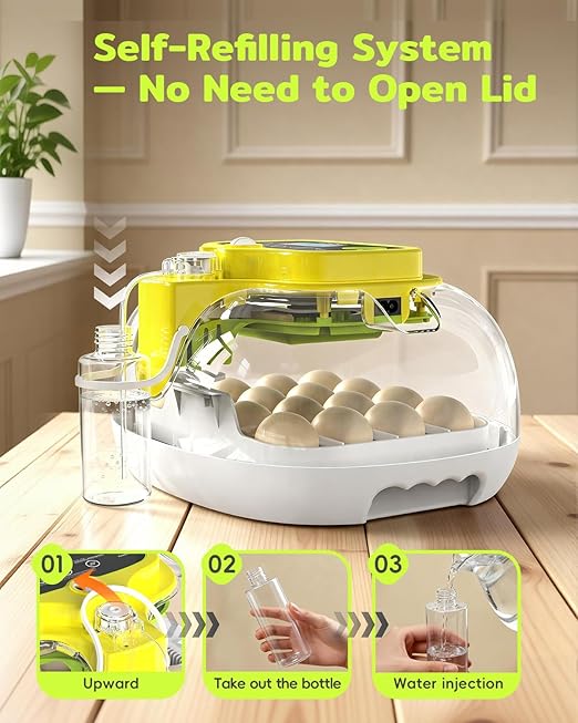 Incubators for Hatching Eggs, 2026 Upgraded 16 Eggs Incubator - Image 5