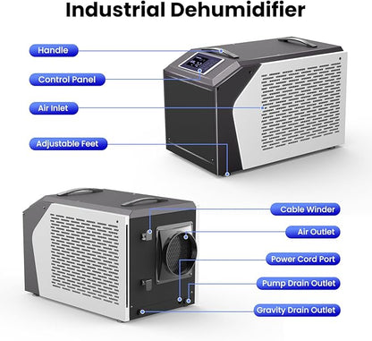 Industrial Commercial Dehumidifier - Image 8