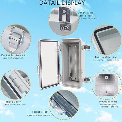 Electrical Box, Outdoor Waterproof Box IP67 Junction Box - Image 3