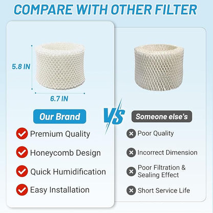 Lemige 4 Pack Humidifier Wicking Filters Compatible - Image 7