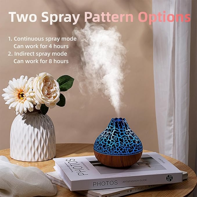 Mini Volcano Shape Humidifier, USB Personal Desktop Humidifier - Image 2