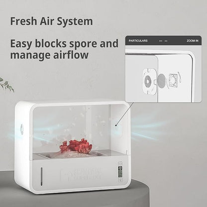 Mushroom Grow Box with LCD Display and LED Grow Light, Smart Mushroom Growing - Image 4