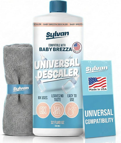 Descaler Compatible with Baby Brezza Machines | 32 Oz | 12 Month Supply | US by SylvanHills