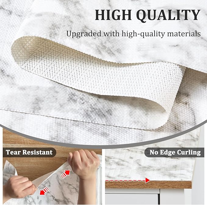 Viseeko Shelf and Drawer Liner for Kitchen Cabinet, 12 in x 10 ft Non-Adhesive - Image 5