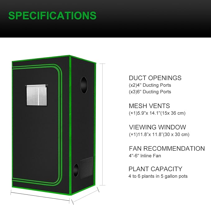 MELONFARM 2x2 Grow Tent - Image 6
