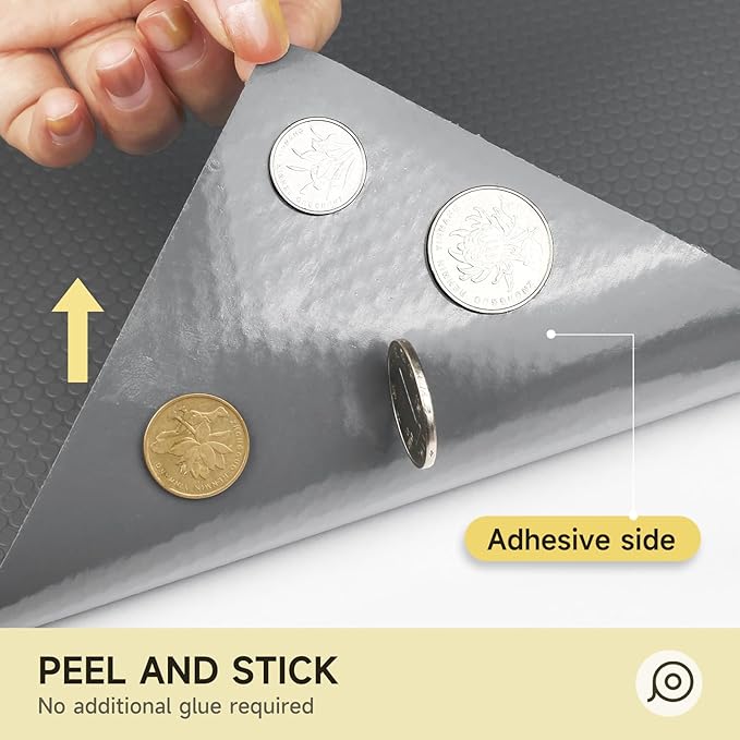 WochiTV Adhesive Shelf Liner 23.6 X 120 Inches Peel and Stick Kitchen Liner - Image 4