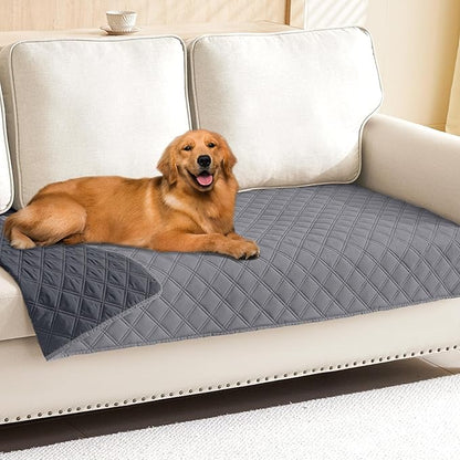 Smiry Waterproof Couch Covers for Dogs Washable, Reversible Pet Couch Covers by Smiry