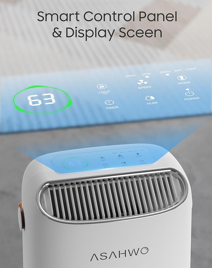 Dehumidifier for Basement, Bedroom 45 pint/Day 4500 Sq ft Dehumidifiers - Image 4