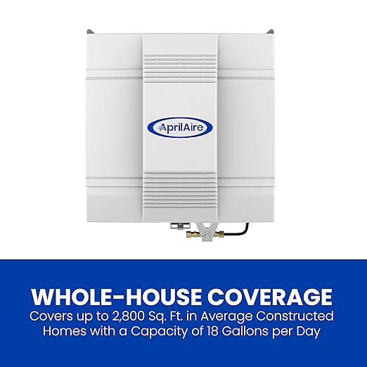 AprilAire 700 Whole-House Humidifier, Automatic Fan Powered Furnace Humidifier - Image 4