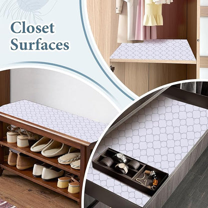 Shelf Liners for Kitchen Cabinets 23.6in x 20FT Non Adhesive Drawer Liner - Image 5