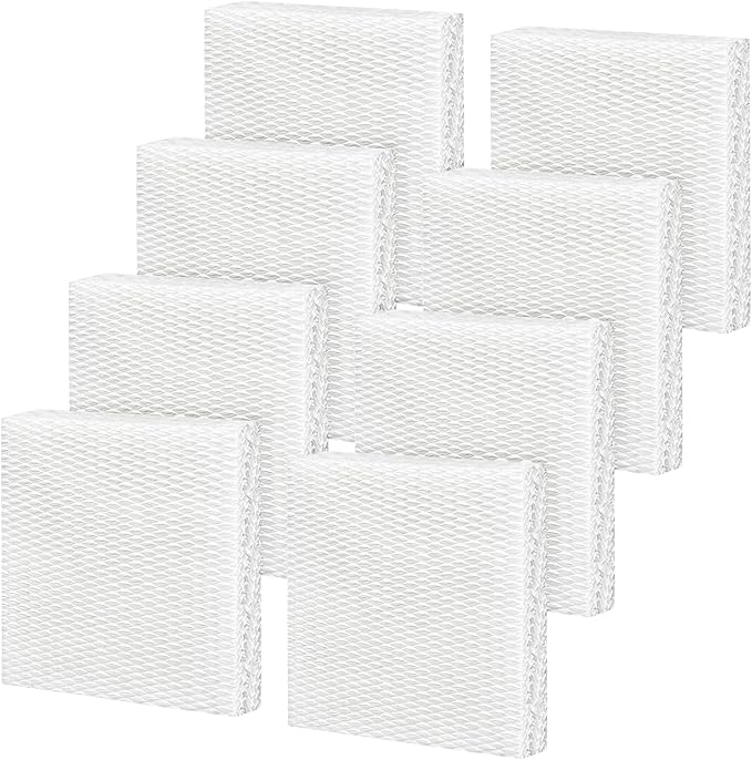 8-Pack HFT600 Humidifier Replacement Wicking Filter T by Unknown