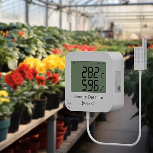 External Temperature & Humidity Sensor Probe – Waterproof, Wide Range, 16.4ft - Image 3