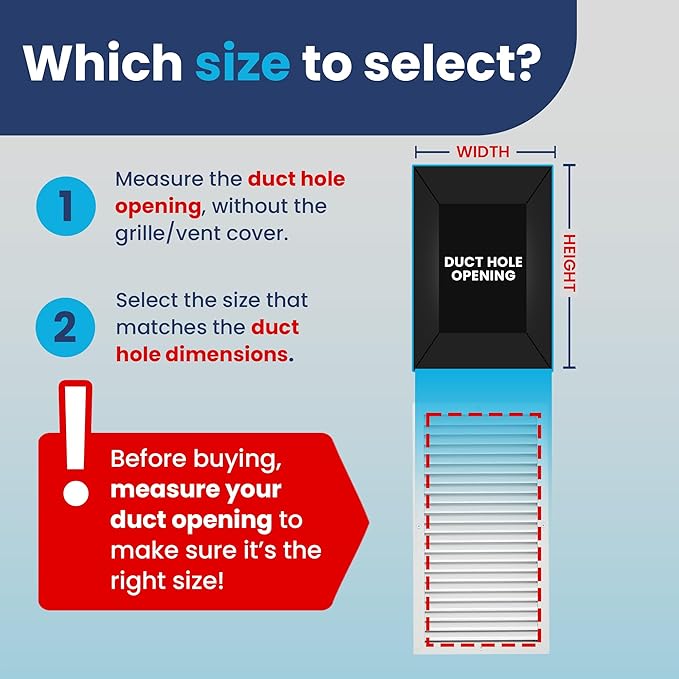 12x24 Inch Air Return Vent Cover Decorative – Premium Aluminum AC Vent Cover - Image 3