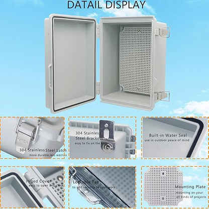 Waterproof Junction Box, ABS Plastic Electrical Box - Image 3