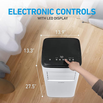 COBY Portable Air Conditioner 3-in-1 AC Unit, Dehumidifier & Fan, Air - Image 6