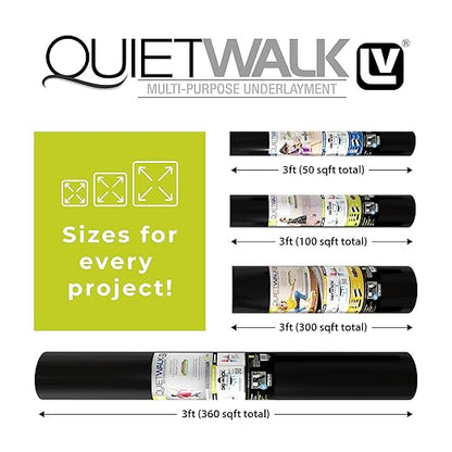 QuietWalk LV 100 Sq Ft Underlayment - Image 10