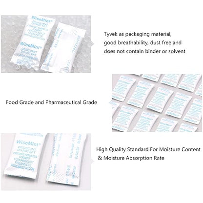 Silica Gel Packets, 0.5 Gram 600 Silica Packets, Food Grade Dessicant, - Image 7