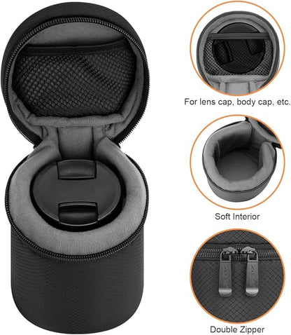 ARVOK Camera Lens Case, Water Resistant Protective Pouch - Image 2