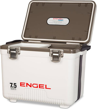 Engel UC7 7.5qt Leak-Proof, Air Tight, Drybox Cooler and Small Hard Shell by ENGEL