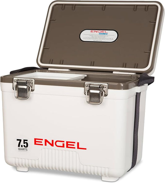 Engel UC7 7.5qt Leak-Proof, Air Tight, Drybox Cooler and Small Hard Shell by ENGEL