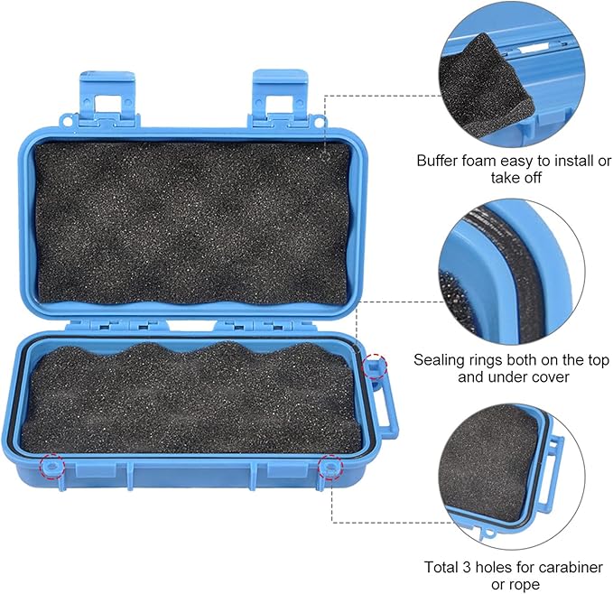 Ejoyous Waterproof Dry Storage Box, Waterproof Box Plastic Survival Container - Image 3