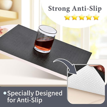 Shelf Liners for Kitchen Cabinets 12in x 30FT, Non Adhesive Drawer Liner Pure - Image 2