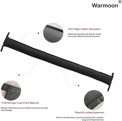Warmoon 10ft Self-Absorbing Flood Barriers - Image 2