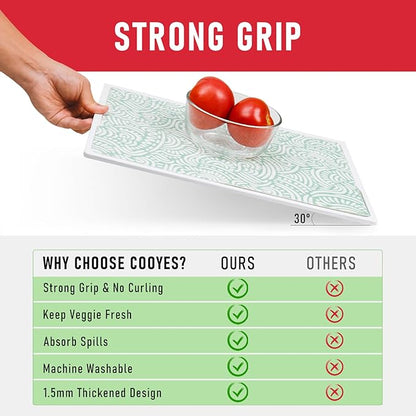 Cooyes Refrigerator Shelf Liners, Drawer Liners - Image 7