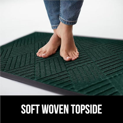 GORILLA GRIP 100% Waterproof All-Season WeatherMax Doormat US Designed Natural - Image 7